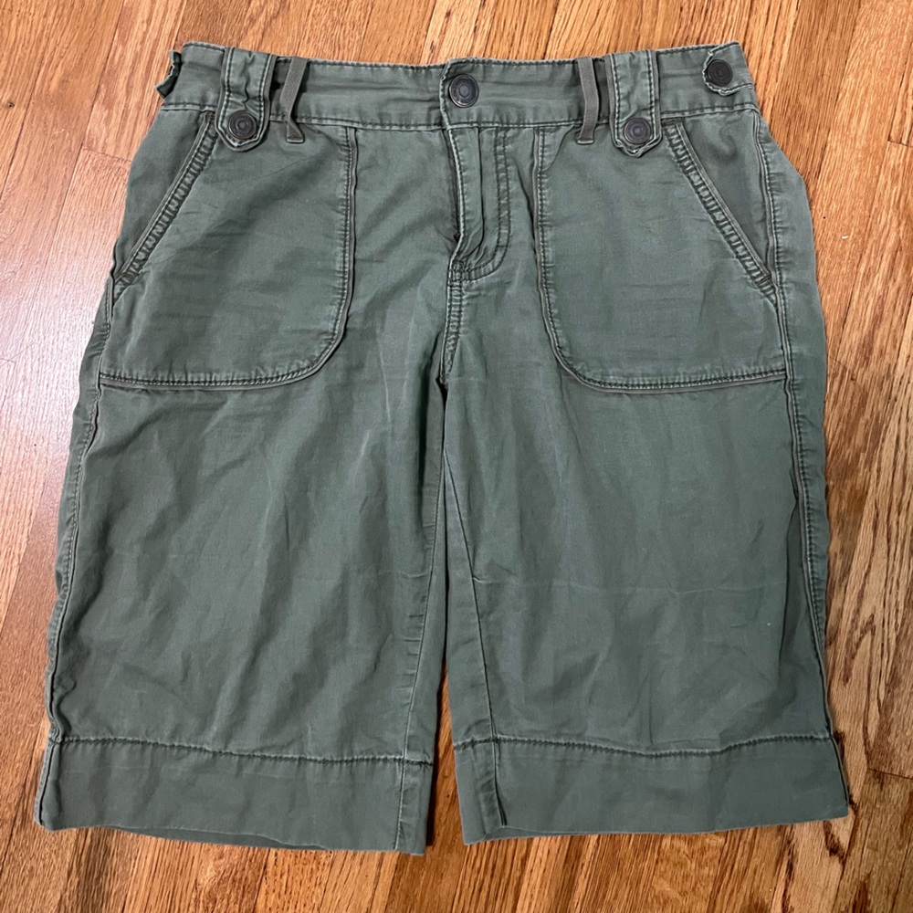 Calvin Klein green shorts